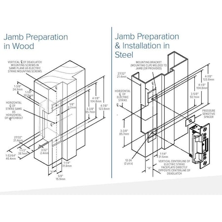 Adams Rite Adams Rite 7100 Series Electric Strike, 12VDC, For DeadLatches or Cylindrical Locksets wi ADR-7170-310-628-00